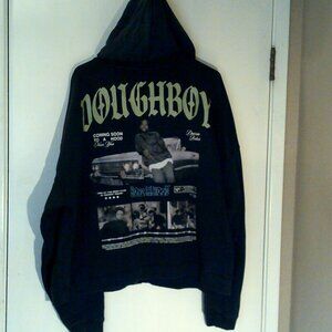NEW SHOE PALACE "Boyz N Da Hood X SP FZ Hoodie" MEN'S BLACK LARGE BNTHOH401